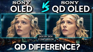 Sony A95K vs A80J  OLED vs QD OLED TV Comparison [upl. by Asuncion]