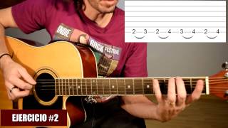 5 Ejercicios Excelentes Para Practicar A Diario En Guitarra Acústica 2 Ligados TCDG [upl. by Adelbert]