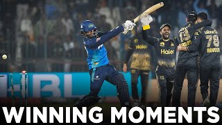 Winning Moments  Multan Sultans vs Peshawar Zalmi  Match 9  HBL PSL 9  M2A1A [upl. by Patsy]