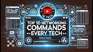 Top 10 Networking Commands Every Network Technician Should Know [upl. by Klenk]