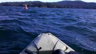 Hobie Pro Angler 1st quotRough Waterquot test Sooke [upl. by Octave]