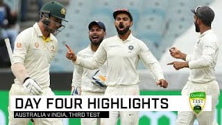 India close in on Test victory  Third Domain Test [upl. by Highams]