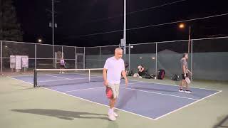 MidAir Collision with My Partner During an AllOut Attack • Pickleball • 1593 [upl. by Rosane]