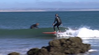 Epic Wave Causes Land Battle in Baja California [upl. by Etrem]