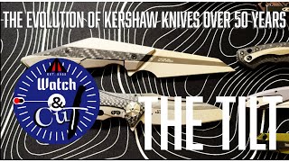 The Kershaw Knives Tilt 50th anniversary Knife and Evolution of Kai USA designs [upl. by Erikson837]