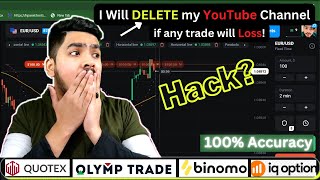 1 Minute Winning hack Strategy for Binary trading  100 accuracy wali strategy  Trading With Shaan [upl. by Isewk320]