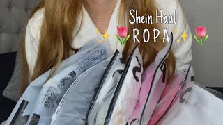 Shein Haul versión Ropa ✨🌷 Comprando ropa básica  Conjuntos y Pijamas de Shein✨🌷 [upl. by Aroda488]