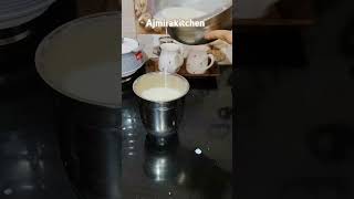 Simple And Easy Milkshake recipe 😋 food viralvideo trending shortvideo [upl. by Tamiko]