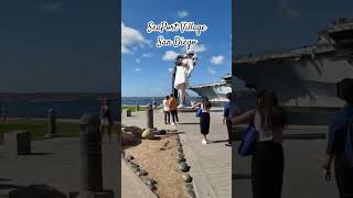 Seaport Village San Diego 4k walk tour San diego Seaport village [upl. by Ameg192]