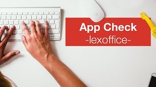 BUCHHALTUNG leicht gemacht mit LEXOFFICE  App Check [upl. by Alleusnoc]