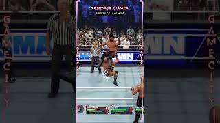 Tommaso Ciampa delivers Project Ciampa on Jacob Fatu wwe2k24 [upl. by Mosnar310]