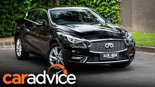 2017 Infiniti Q30 GT review  CarAdvice [upl. by Libre]