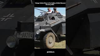 German WW2 light reconnaissance vehicle Sd Kfz 221 Leichter Panzerspähwagen [upl. by Akeemaj]