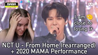 They want me to cry on camera  NCT U  From Home Rearranged  2020 MAMA Performance  Reaction [upl. by Asoramla]