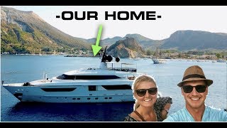 WE LIVE ON A LUXURY SUPER YACHT Captain’s Vlog 105 [upl. by Conard658]