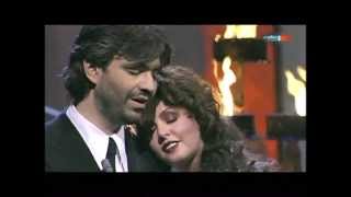 Sarah Brightman and Andrea Bocelli  POR TI VOLARE Live [upl. by Carny973]