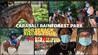 Carabali Rainforest Park Horseback Riding Tour [upl. by Bryanty]