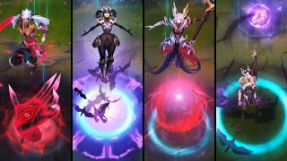 All 23 Coven Skins Recall Animations League of Legends [upl. by Radbourne748]