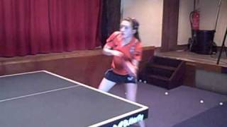 Table Tennis shots in slow motion [upl. by Amer]