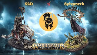 Age of Sigmar Battle Report Sylvaneth vs Slaves to Darkness [upl. by Aigil]