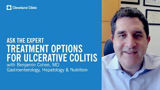 Treatment Options for Ulcerative Colitis  Ask Cleveland Clinics Expert [upl. by Aldos]