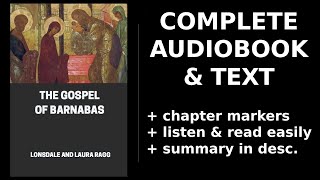 The Gospel of Barnabas By Lonsdale Ragg Laura Ragg Audiobook [upl. by Dorreg]