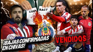 ¡LIMPIA EN CHIVAS LOS QUE SE VAN TRAS ROTUNDO FRACASO EN EL APERTURA 2024 [upl. by Highams262]