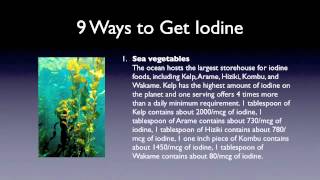 What is Iodine Deficiency Part 1 [upl. by Jaan]