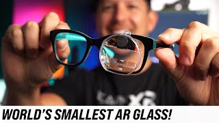 Brilliant Labs Monocle The Worlds Smallest AR Glass Is Here [upl. by Ahsimet]