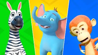 Animal Dance Song Nursery Rhymes and Cartoon Videos for Kids [upl. by Eberta]