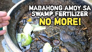 4 WAYS Paano mawala ang MABAHONG Amoy sa Swamp Fertilizer [upl. by Adnole]