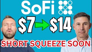 SOFI STOCK SHORT SQUEEZE CLOSE 7 to 14 RATE CUTS WHALES LOADING [upl. by Jannel]