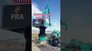 Electric crane without operator cabin by fra engineers [upl. by Moncear]