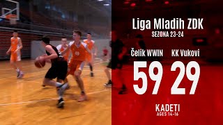 OKK Čelik vs KK Kengur FullGame Basketball sports 2024 [upl. by Root]