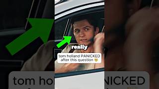 Tom Holland PANICKED After Being Asked This… [upl. by Gamin]