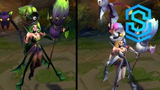 Janna All Skins  Janna VFX Update  League Of Legends [upl. by Ransell914]