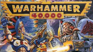 Warhammer 40K 2nd edition battle report Eldar vs Space Wolves [upl. by Tiemroth766]