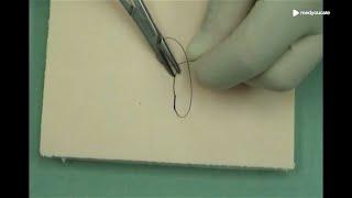 Mastering Knot Creation with a Needle Holder  Machine suture  Surgical Basics [upl. by Amado]