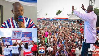 Jinijini Ay3 Butubutu As NPP Gurus Clash With NDC amp Mahama During Campaign Tour [upl. by Wait]