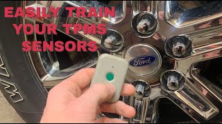 How to use a TPMS Trainer Tool for Ford Sensors [upl. by Knoll]