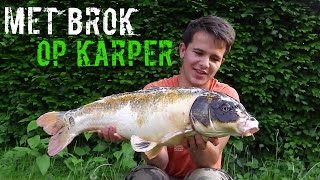 Vissen met drijvende korstbrok op Karper 4 Carp fishing with bread and chunks [upl. by Godred]