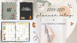 2024 to 2025 Digital Planner Setup  Midyear Planner  July 2024 to June 2025 [upl. by Solon]