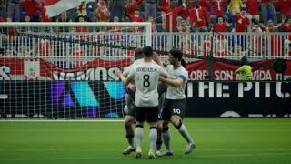 eFootball 2024  Jack Wilshere  Assist 0060 goal di Romelu Lukaku [upl. by Ahsitel846]