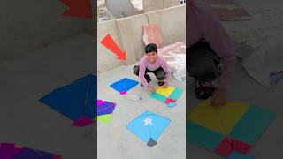 KITE FLYING IN NEW TRICK kiteflying vaibhavsainivlogs kitefestival shorts [upl. by Yewed]