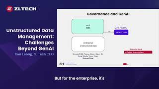 Unstructured Data Management Challenges Beyond GenAI [upl. by Edmea787]