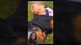 Funny videos of babies ampdogs👶🐶shorts shortsfeed dog babies dilnasarath reaction trending [upl. by Revlys]