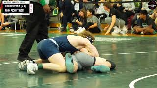 Noah Pechotta of CaryGrove G v Jacob Ronsman of Grayslake North R 150 [upl. by Ahseat]