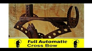 Crazy Cool  Fully Automatic Slingshot Cross Bow [upl. by Lambertson]