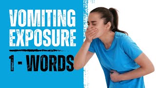 Conquer Your Fear of Vomiting Exposure Treatment 1 [upl. by Pitzer587]