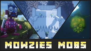 Minecraft  Mowzies Mobs Mod Showcase 1122 [upl. by Lela]